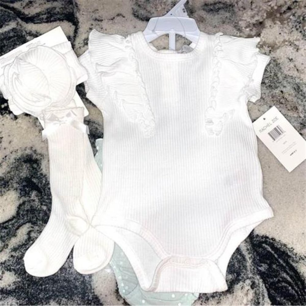 4 pc Racheal Zoe babygirl outfit -18 months